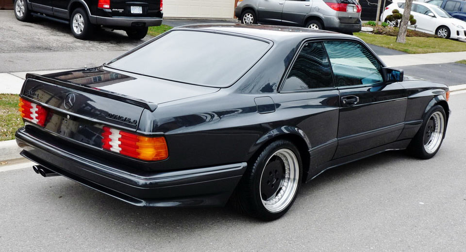  Mercedes-Benz 560 SEC 6.0 AMG Is A Box-Flared Bad@ss From The 80s