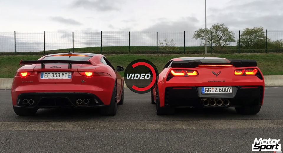 Which One Sounds Better, The Jaguar F-Type SVR Or Corvette Z06?