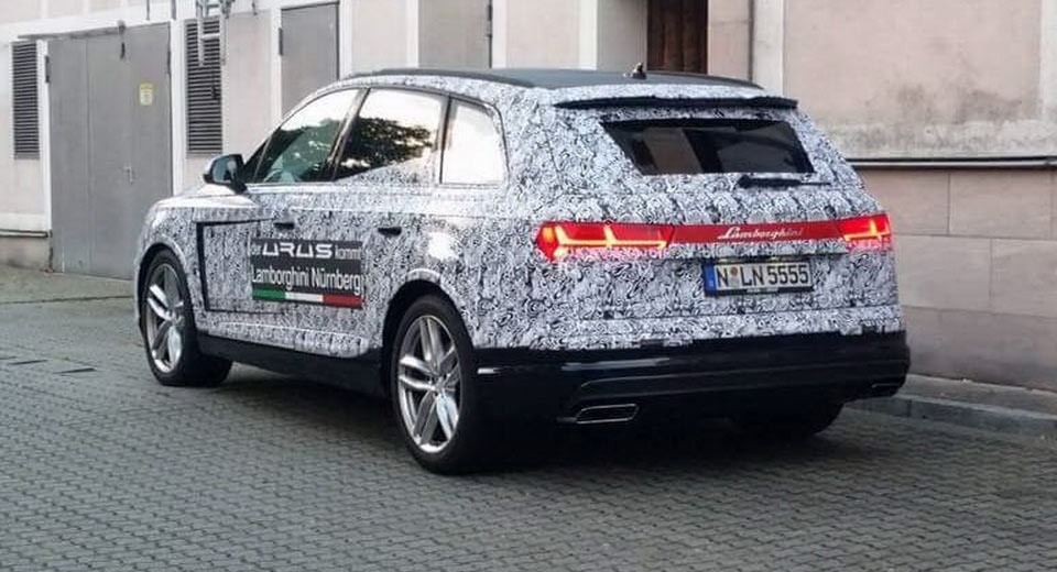 This Isn’t The Lamborghini Urus, Just An Audi Q7 With A Silly Costume