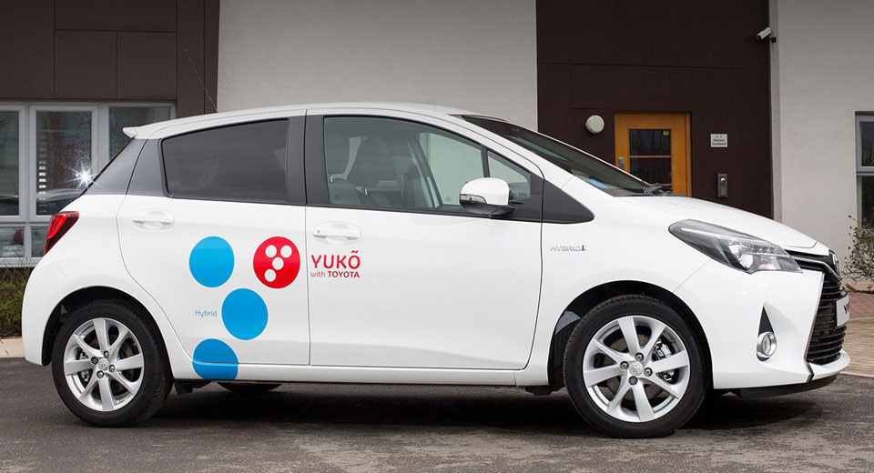  Toyota’s YUKÕ Car Sharing Program Features Nothing But Hybrids