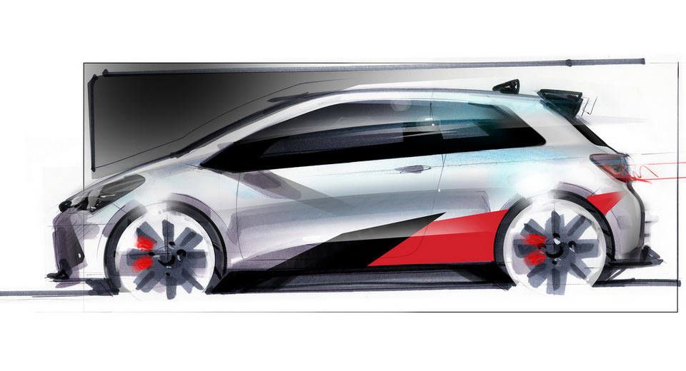  Toyota Teases Hot Gazoo Version Of The Yaris Inspired From WRC
