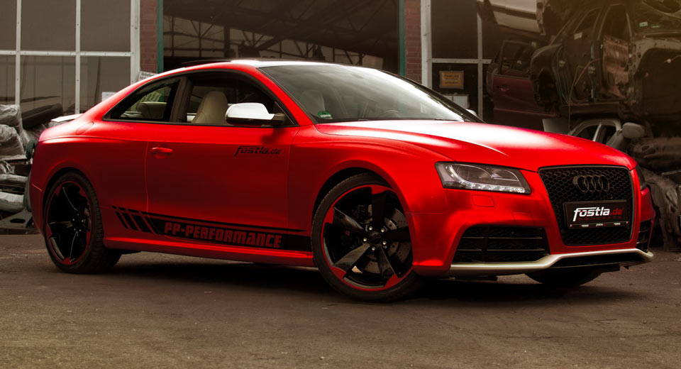  Fostla-Tuned Audi RS5 Coupe Brings More Muscle, Special Wrap