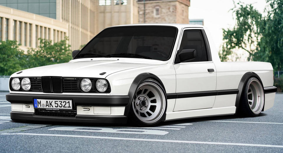  Here’s Another Take On A BMW E30 Pickup