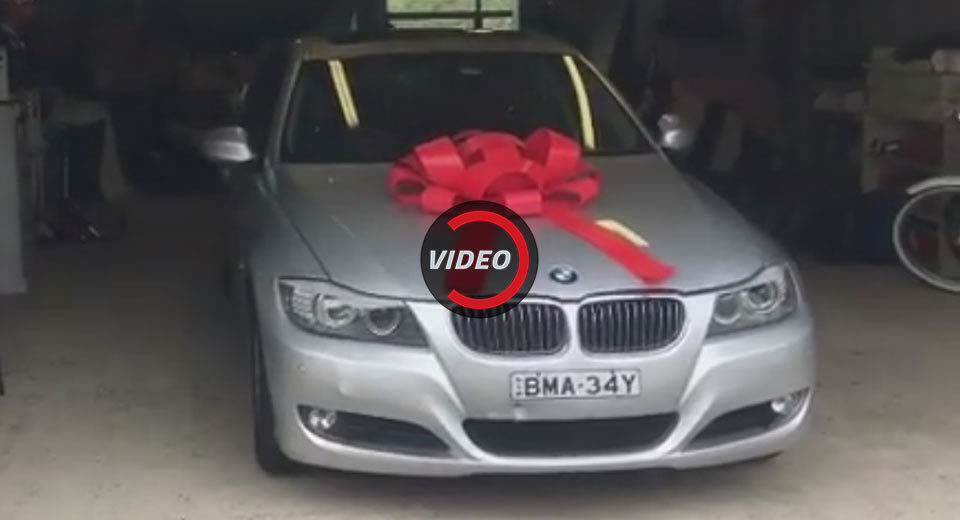 Aussie Brothers Save Money, Buy Their Mom A BMW For Christmas