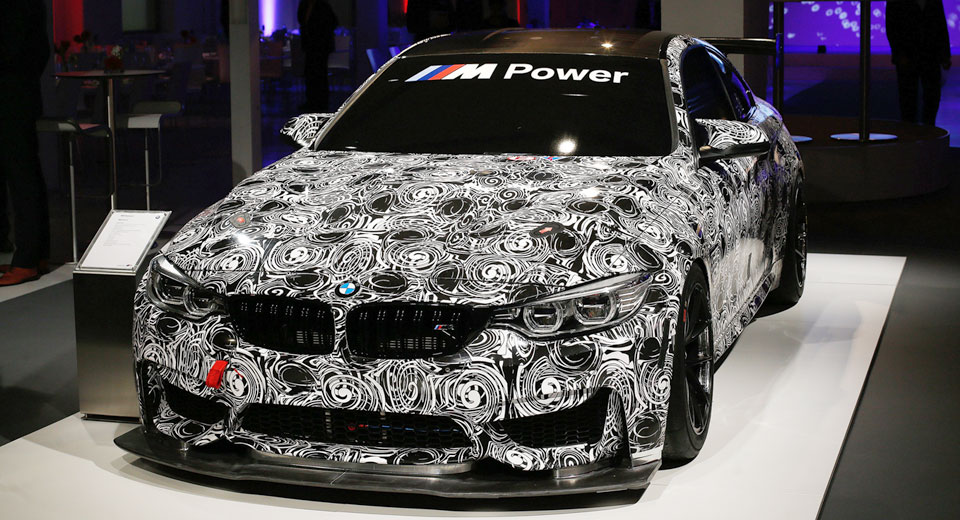 BMW M4 GT4 Showcased Under Wraps At Year-End Racing Event