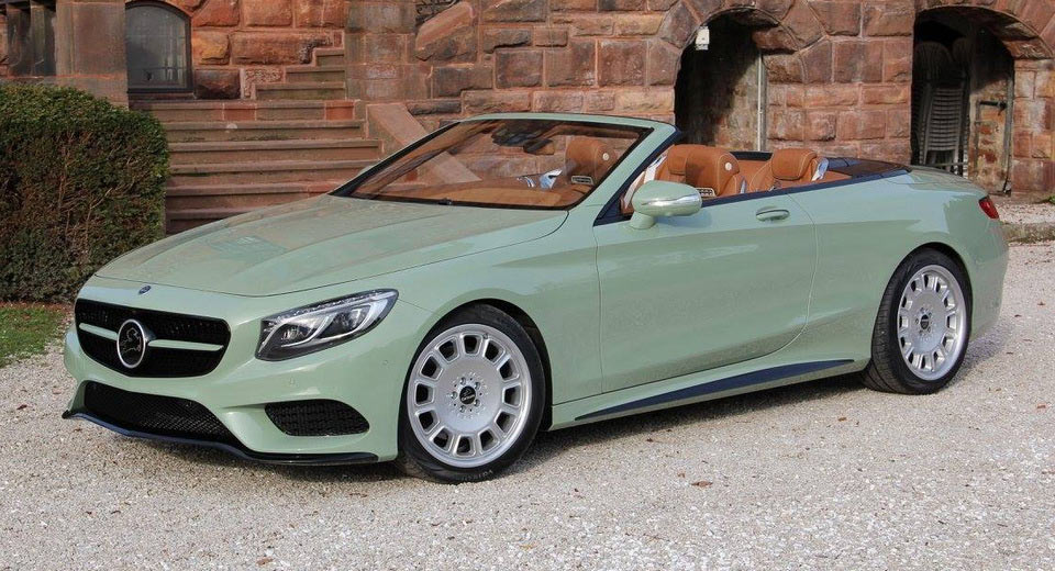  Carlsson Gives Merc’s S-Class Cabriolet A Minty Shade And Calls It ‘Diospyros’