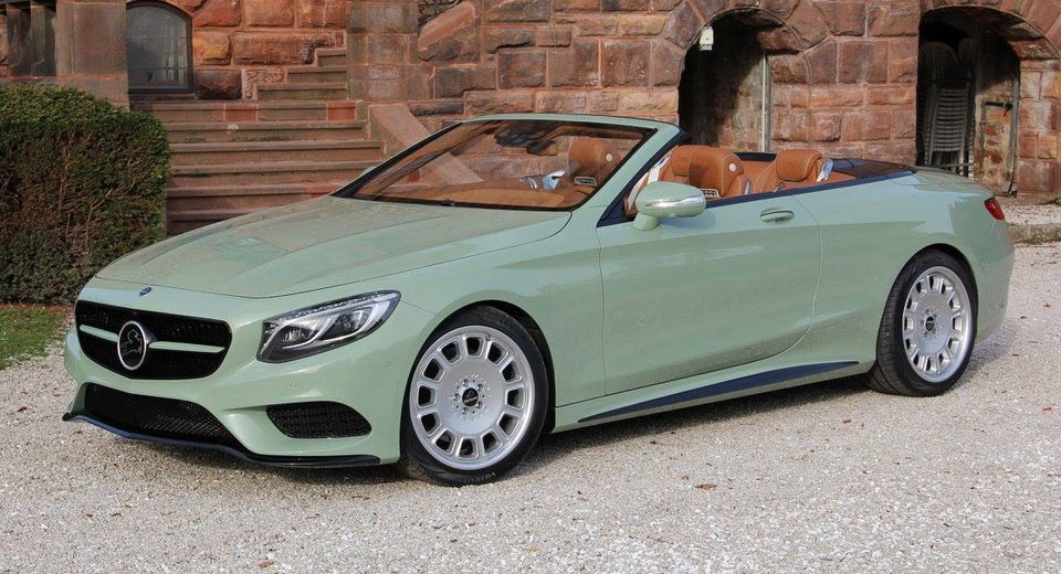 Carlsson Gives Merc’s S-Class Cabriolet A Minty Shade And Calls It ‘Diospyros’