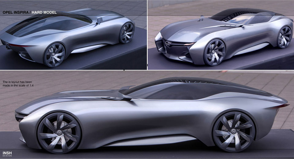  Opel Inspira Concept Could Be An Elegant Front-Engined Supercar