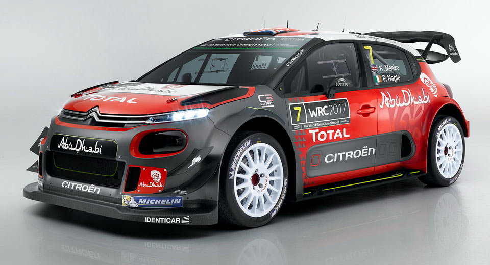 Citroen Unveils New-Generation C3 WRC In Abu Dhabi