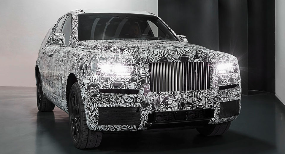  Rolls Royce Reveals First Photos Of The Project Cullinan SUV