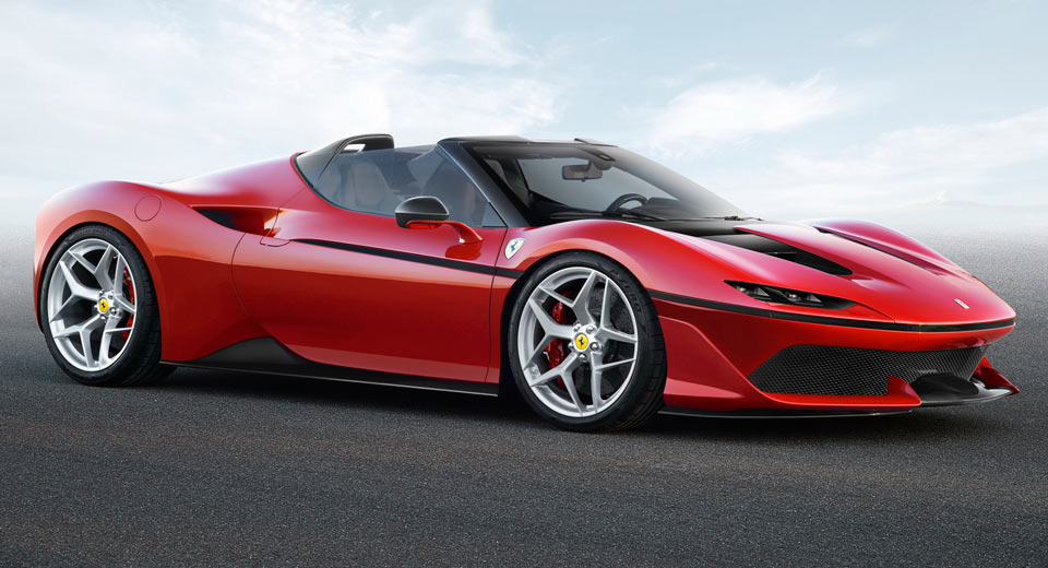  All-New Ferrari J50 Limited Edition Supercar Breaks Cover