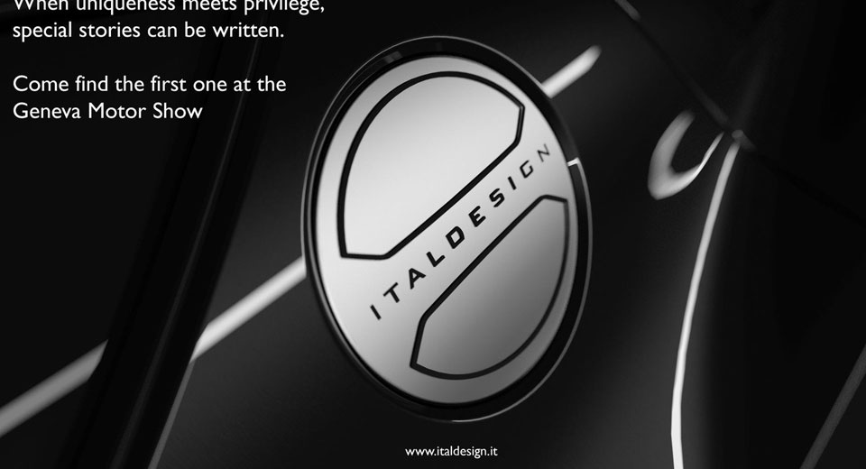  Italdesign Teases Geneva-Bound Concept