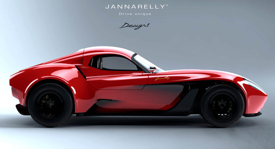 Does The Jannarelly Design-1 Roadster Look Even Better With A Roof?
