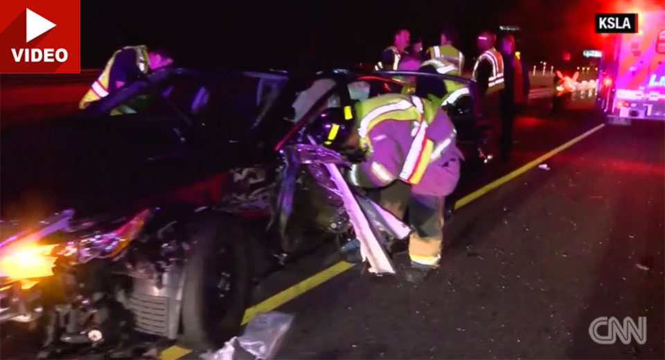 Baby Survives Being Thrown From Car And Into Storm Drain After Crash