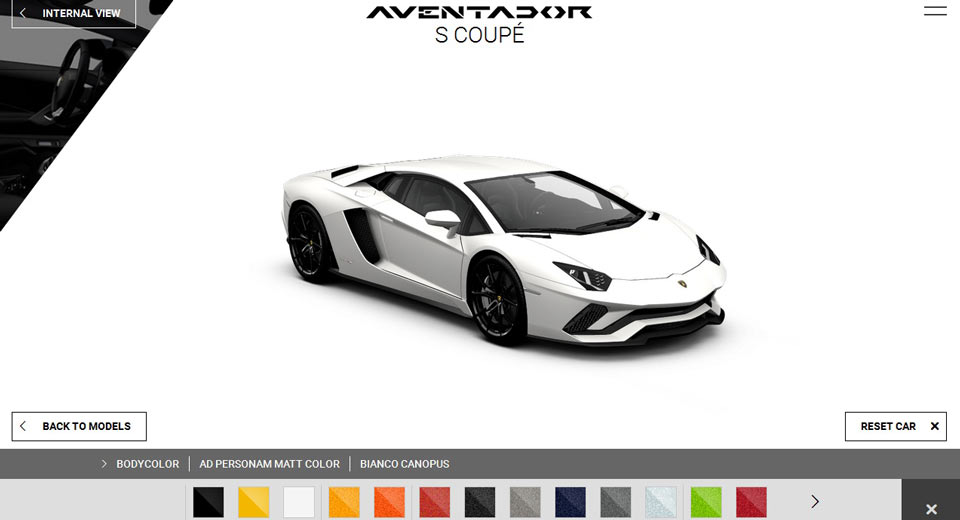  How Would You Spec Your Lamborghini Aventador S?