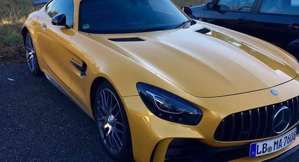 Mercedes-AMG GT R “Ring King” Spotted Wearing Solarbeam Yellow