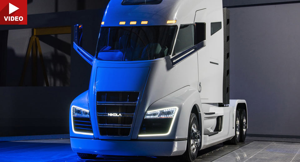 Nikola One Hydrogen-Electric Semi Unveiled With 1,000HP And Up To 1,200 Miles Range