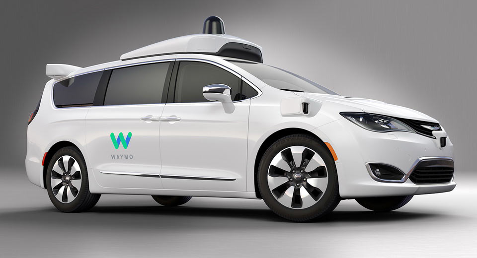  FCA And Google Reveal Autonomous Chrysler Pacifica Built For Waymo [w/Video]