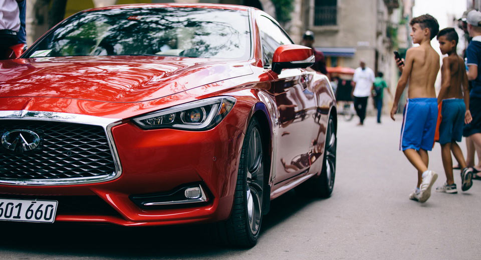  Infiniti Q60 Becomes First US-Spec Car Registered In Cuba After 58 Years [w/Video]