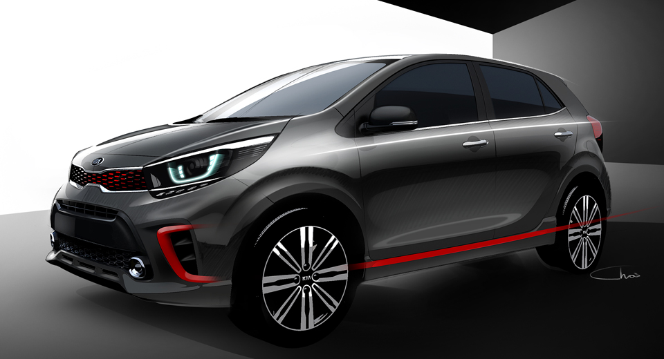  Kia Releases First Sketches Of The All-New Picanto