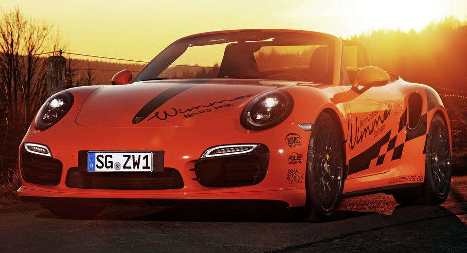  Wimmer Are Asking €310,000 For This 840 PS Porsche 911 Turbo S Convertible