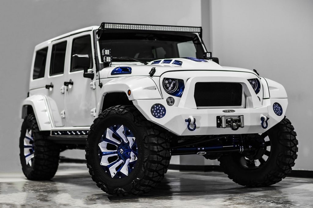 This Stormtrooper Of A Jeep Wrangler Is $60,000 Worth Of Overkill |  Carscoops