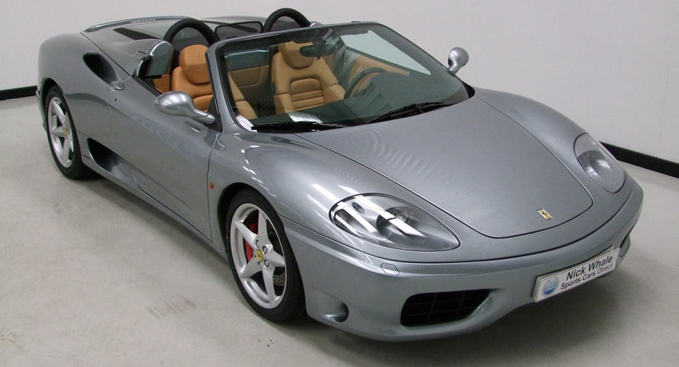  Low Mileage Ferrari 360 Spider Leaves Time Capsule For Auction