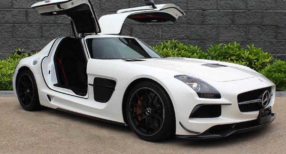  Barely Driven Mercedes-Benz SLS AMG Black Series Makes For An Interesting Find