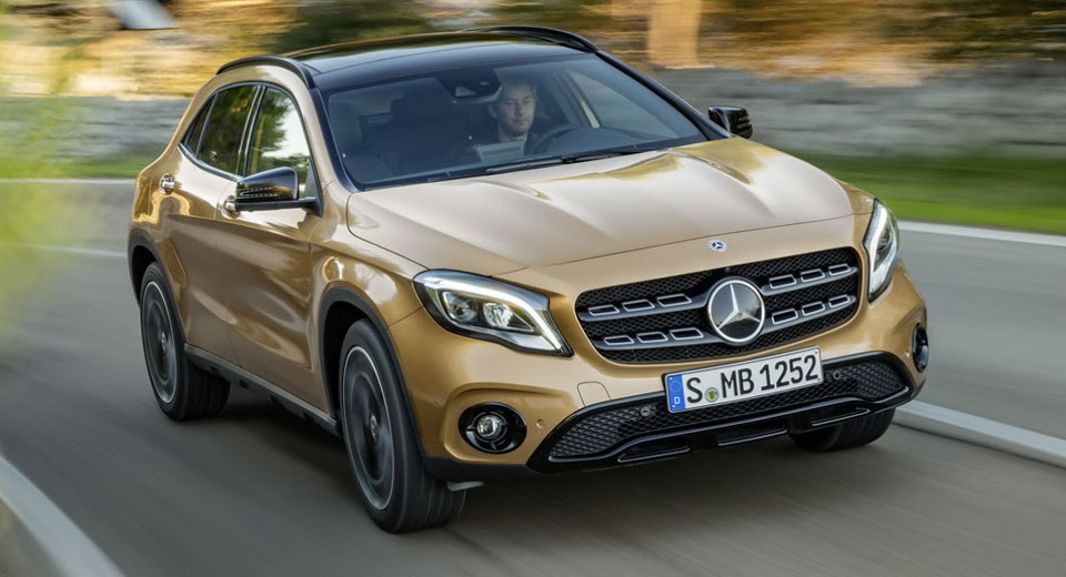  Facelifted Mercedes-Benz GLA And GLA 45 Bow In Detroit