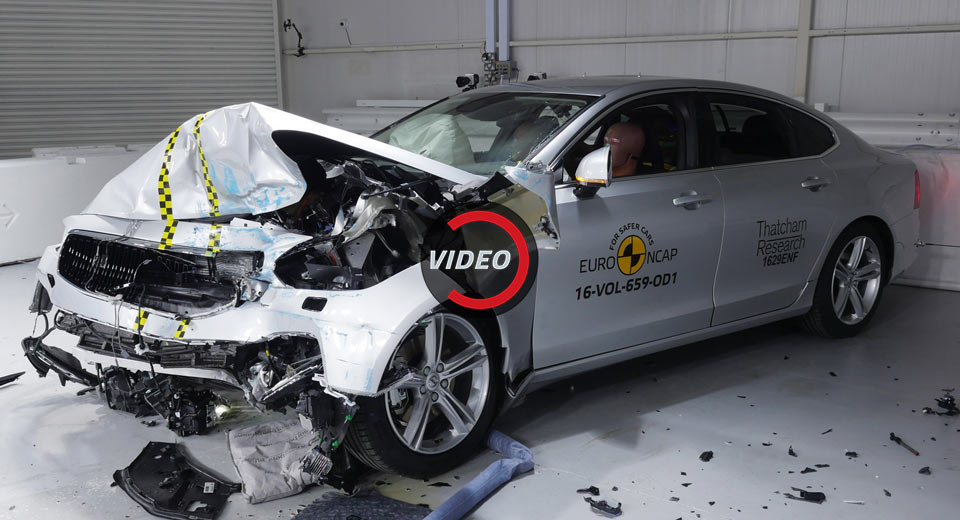  New Volvo S90 And V90 Get Top Safety Ratings From Euro NCAP