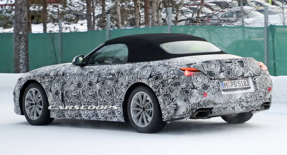  2018 BMW Z5 Drops More Camo, Taillights Become Visible