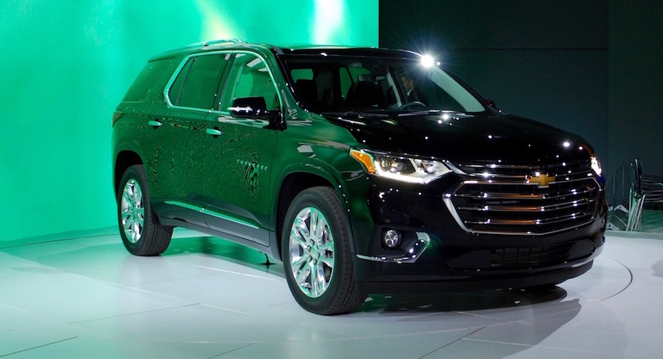  2018 Chevy Traverse Is Sized Right To Hit The Three-Row SUV Bullseye