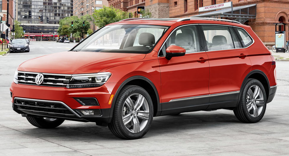  2018 VW Tiguan Hits U.S. Shores With Stretched Wheelbase