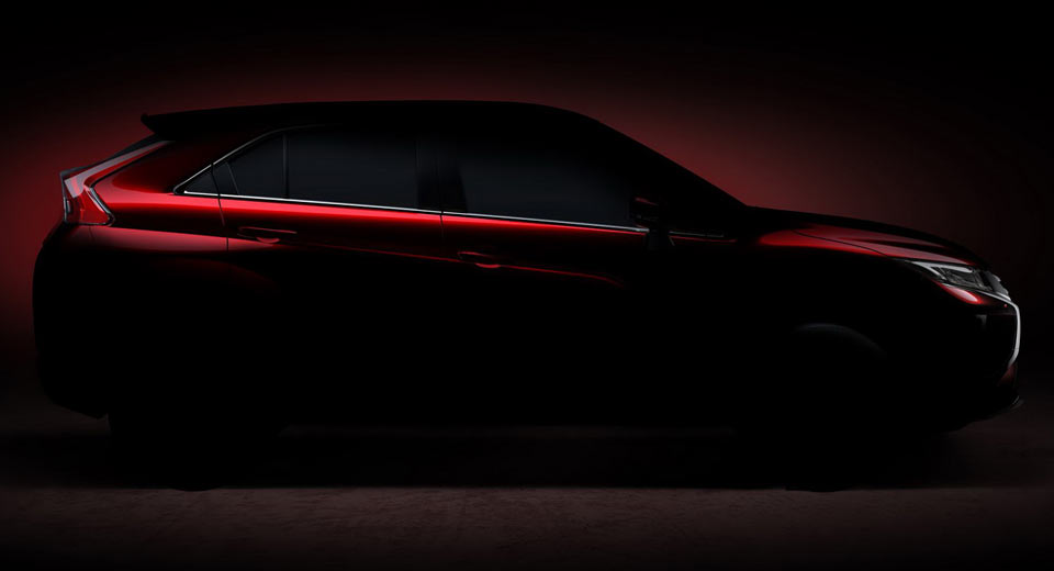  Mitsubishi Compact SUV Teased Ahead Of Geneva Premiere