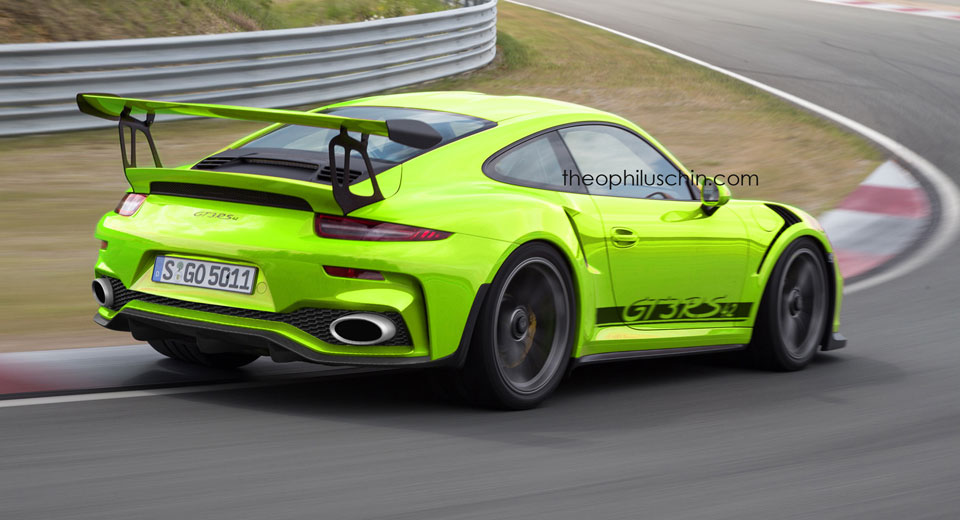  Facelifted Porsche 911 GT3 RS Imagined With 4.2-Liter Engine