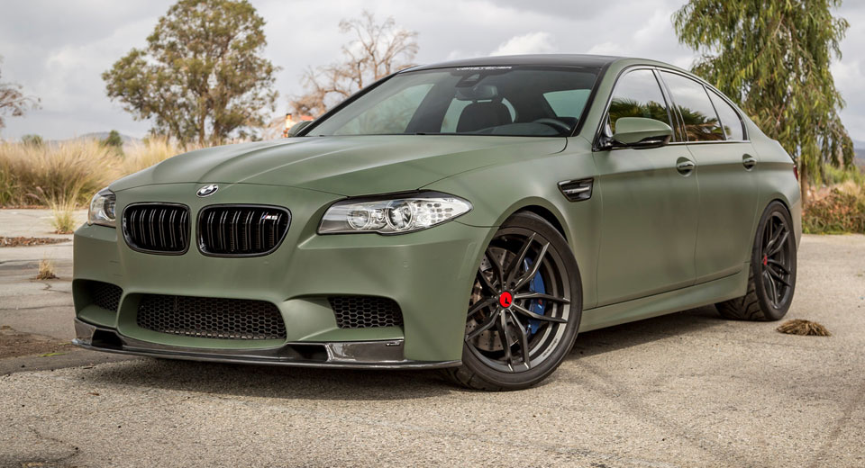  If Anything, A Matte Military Green BMW M5 Is Certainly Different