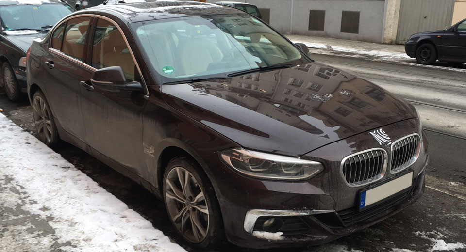  China’s BMW 1-Series Sedan Mysteriously Hits The Streets Of Munich