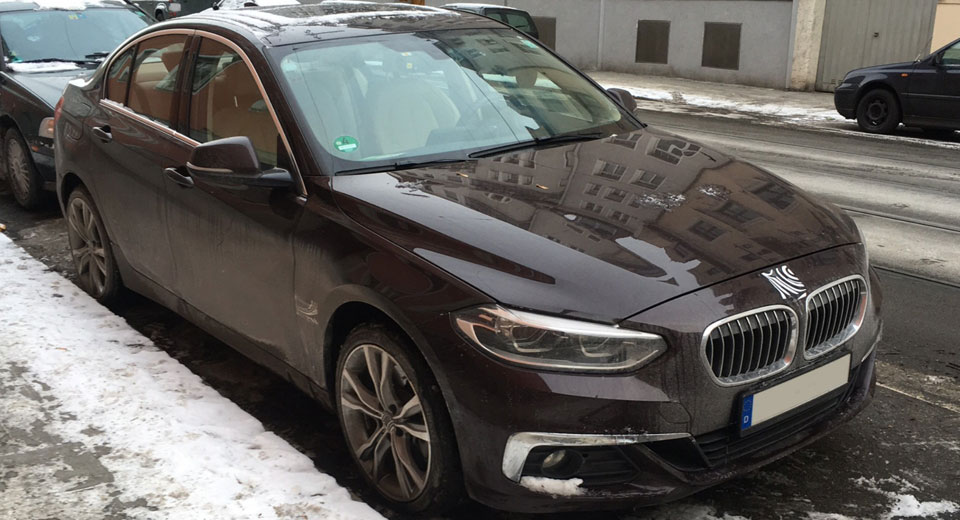 China’s BMW 1-Series Sedan Mysteriously Hits The Streets Of Munich