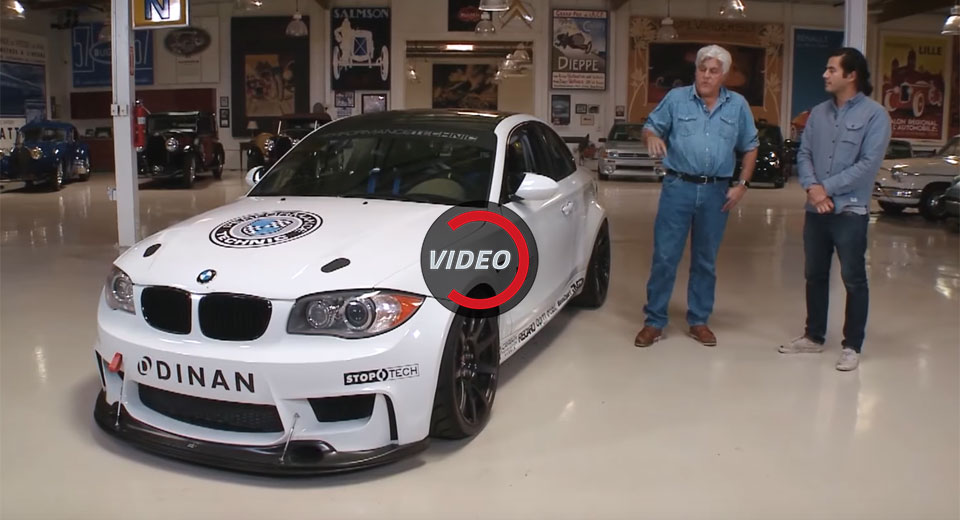  Jay Leno Drives An Insane V8-Powered BMW 1-Series