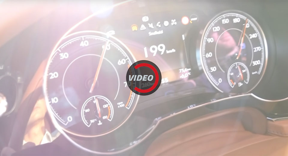 Watch The Bentley Bentayga Accelerate Like A Supercar