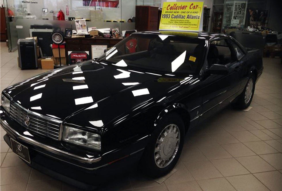  A Brand New 1993 Cadillac Allante Has Been Sitting In A GM Dealership For 24 Years