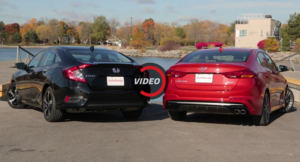 Battle Of The Compact Turbos: 2017 Honda Civic Vs 2017 Hyundai Elantra Sport