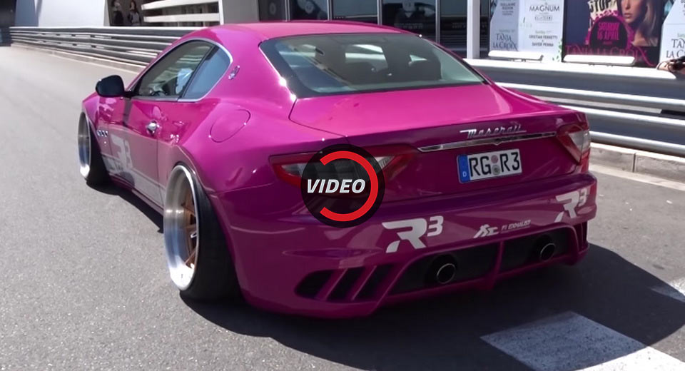 Check Out How Low This Maserati GranTurismo Can Go