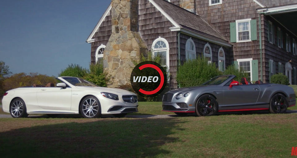 Pick Your Convertible Aphrodisiac: Mercedes-AMG S65 Vs Bentley Continental GTC