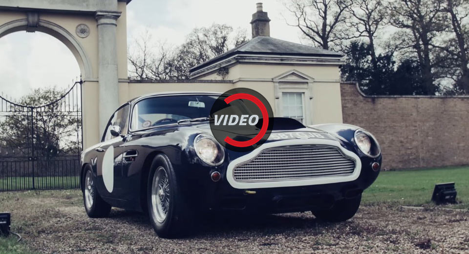 Listen To The Mechanical Symphony Of The Aston Martin DB4 GT Lightweight