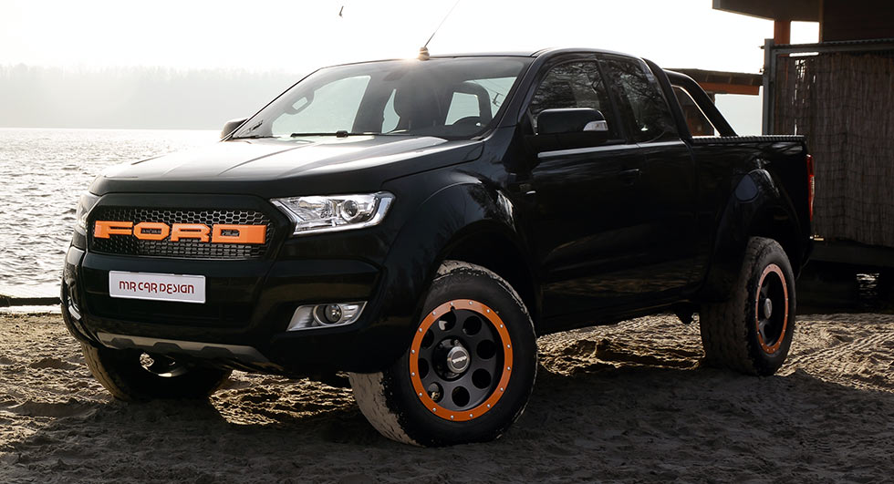  Ford Ranger Truck Muscled Up By MR Car Design