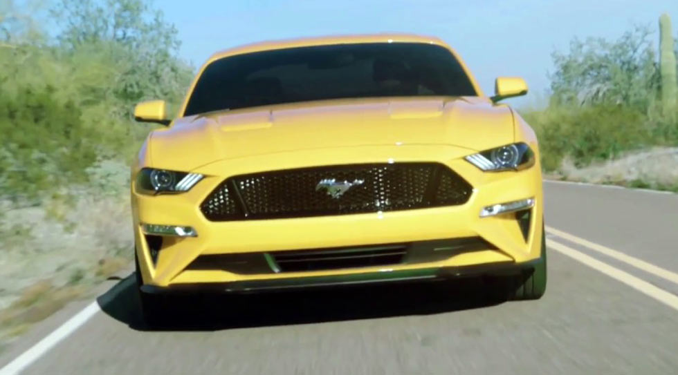 This Is The Facelifted 2018 Ford Mustang