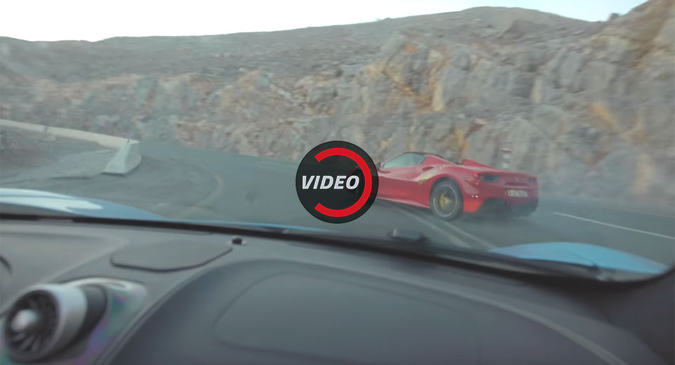  Lykan Hypersport, Ferrari And McLaren Tear Up The Middle East’s Best Road