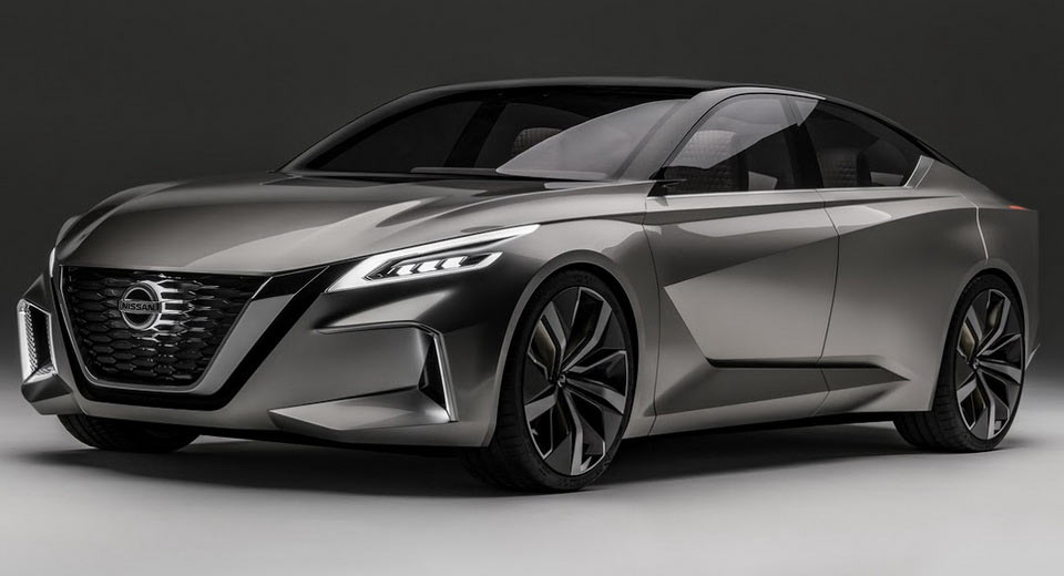  Nissan Reveals Sexy Vmotion 2.0 Concept, Likely Previewing Next Altima