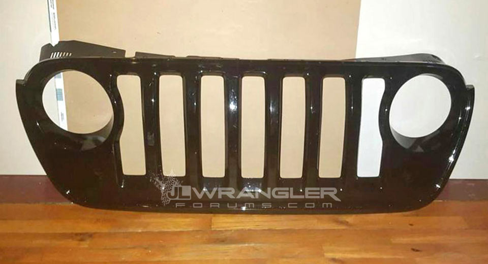  Is This The Grille Of The 2018 Jeep Wrangler?